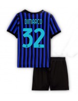 Inter Milan Federico Dimarco #32 Kotipaita Lasten 2025-26 Lyhythihainen (+ shortsit)